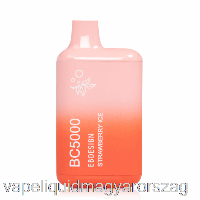 Bc5000 Eldobható Eper Jeges Vape Folyadék